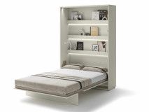 Opklapbed CONCEPTION PRO 140x200 cm kasjmier (verticaal) met matras