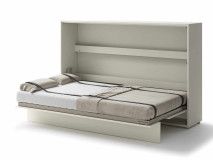 Opklapbed CONCEPTION PRO 120x200 cm kasjmier (horizontaal) met matras