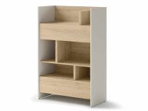 Boekenkast CONCEPTION PRO 138 cm kasjmier/nagano eik