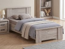 Bed ELZA 90x200 cm grijze eik