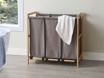 Wassorteerder WASHING 3 vakken grijs