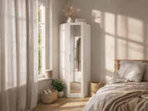 Hoekkast RIGA 1 deur wit