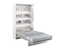 Opklapbed CONCEPTION PRO 120x200 cm mat wit (verticaal)