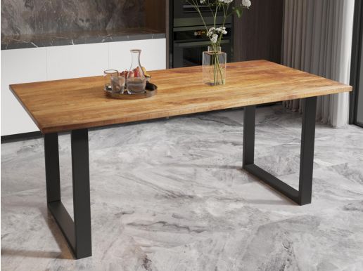 Eettafel NICO 180 cm mangolia natuur 