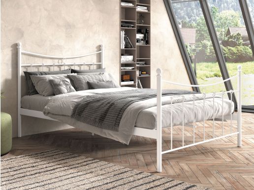 Bed FERIA 160x200 cm wit