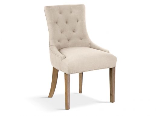 Stoel modern ARIANE licht zand