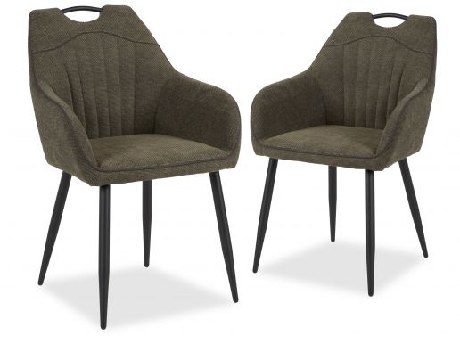 Set van 2 stoelen RIMAPA groen