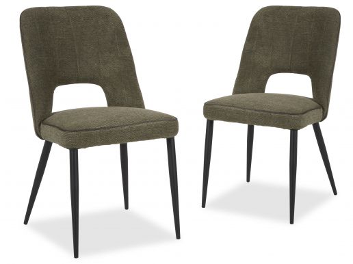 Set van 2 stoelen PORTILLO groen