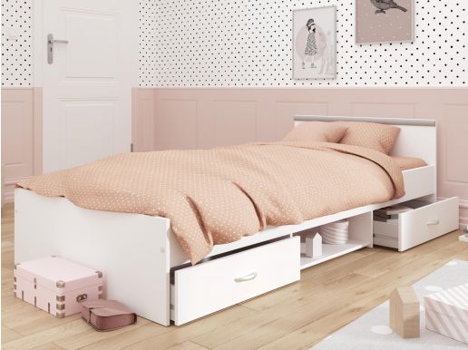 Bed ALPHONSE 90x200 cm wit